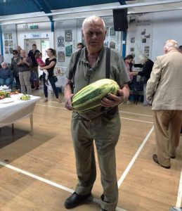 picture of man with very large marrow